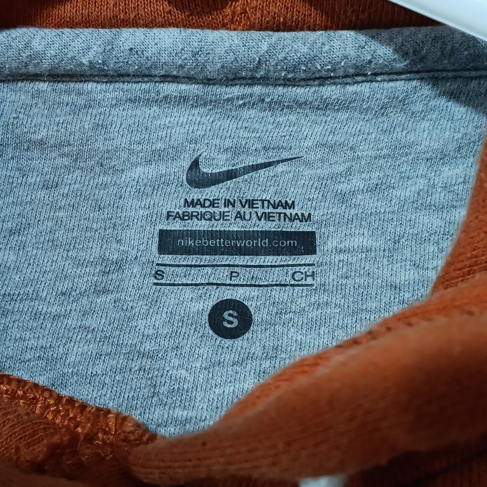 Nike Burnt Orange University Hoodie Size S - Picture 4 of 5